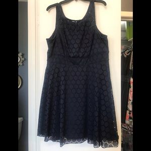 Navy blue Sunday dress